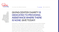 Desktop Screenshot of givingcenter.org